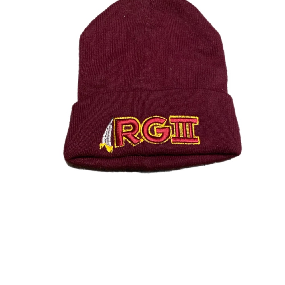 Maroon Beanie with Embroidered Logo